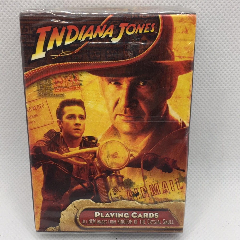 Indiana Jones and The Kingdom Of The Crystal Skull Deck of Playing Cards